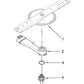 Whirlpool Dishwasher Lower Spray Arm - WPW10330588, Replaces: W10240183