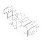 Whirlpool Range, Oven & Cooktop Vent Trim (White) - WPW10335331, Replaces: W10335331