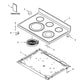 Whirlpool Range, Oven & Cooktop Radiant Surface Element - WPW10342780, Replaces: W10342780