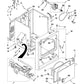 Whirlpool Dryer Door Hinge - WPW10362431, Replaces: 3405514