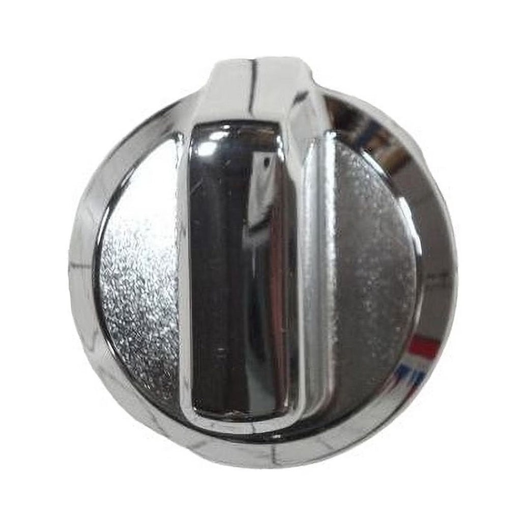 Whirlpool Range, Oven & Cooktop Control Knob (Stainless) - WPW10370186, Replaces: W10370186