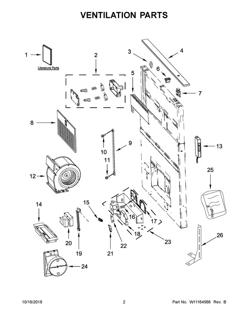 Whirlpool Range, Oven & Cooktop Drive Motor - WPW10398274, Replaces: W10398274
