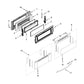 Whirlpool Range, Oven & Cooktop Spacer (Black) - WPW10410341, Replaces: W10410341