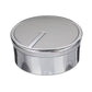 Whirlpool Range, Oven & Cooktop Knob (Silver & Chrome) - WPW10437088, Replaces: W10437088