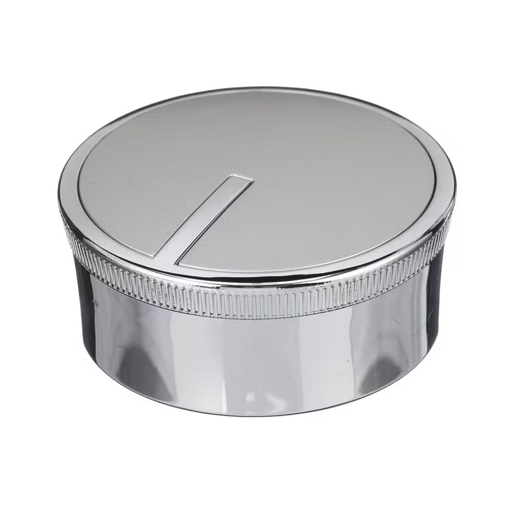 Whirlpool Range, Oven & Cooktop Knob (Silver & Chrome) - WPW10437088, Replaces: W10437088