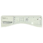 Whirlpool Washer Control Panel - WPW10446411