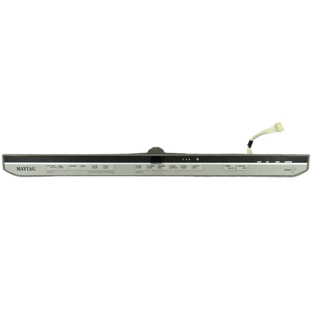 Whirlpool Dishwasher Control Panel - WPW10475774