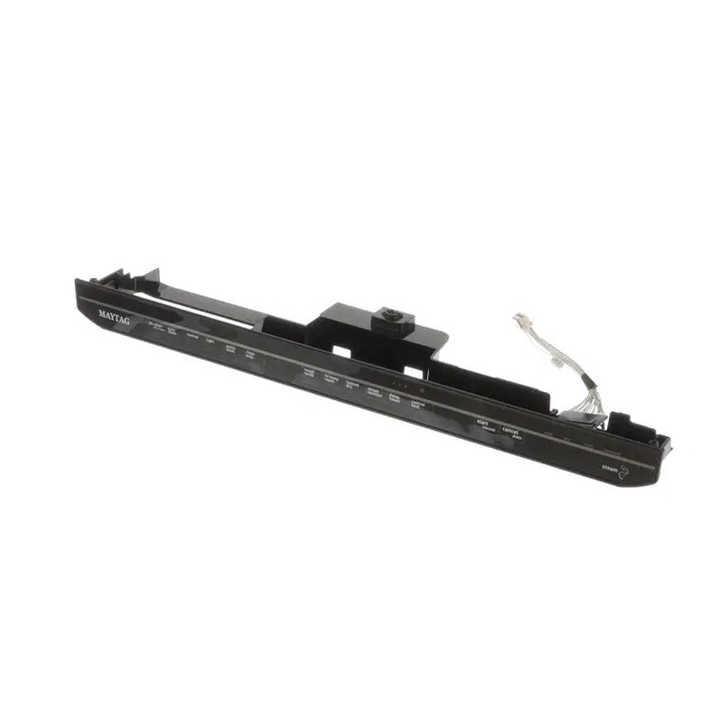 Whirlpool Dishwasher Control Panel (Black) - WPW10475776, Replaces: W10329529