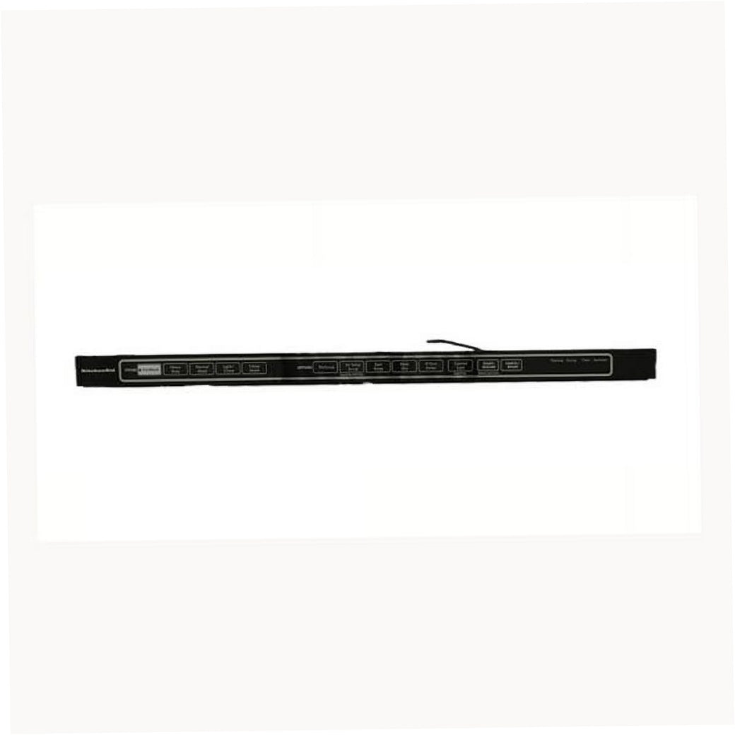 Whirlpool Dishwasher Control Panel - WPW10481119, Replaces: W10195566