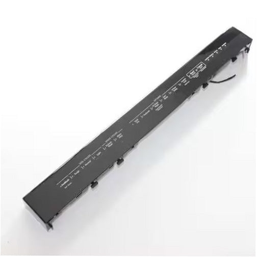 Whirlpool Dishwasher Control Panel (Black) - WPW10537349, Replaces: W10537349