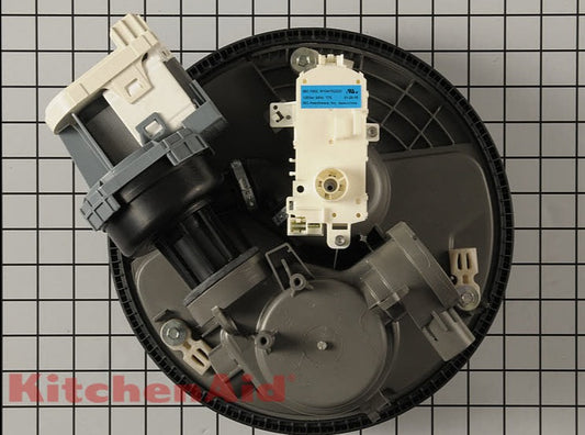 Whirlpool Dishwasher Pump & Motor Assembly OEM - WPW10605057, Replaces: W10605057 PARTS OF CANADA