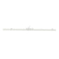Whirlpool Refrigerator & Freezer Door Mullion (White) - WPW10624451, Replaces: W10434693