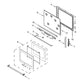 Whirlpool Range, Oven & Cooktop Outer Door Panel (Stainless) - WPW10634271, Replaces: W10634271