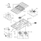 Whirlpool Range, Oven & Cooktop Surface Burner Orifice - WPW10639175, Replaces: W10409114
