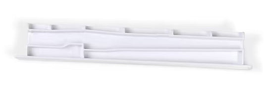 Whirlpool Refrigerator & Freezer Shelf Center Rail - WPW10671238, Replaces: 12530701