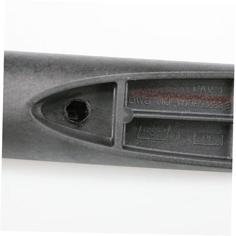 Whirlpool Refrigerator & Freezer Door Handle (Black) - WPW10672334, Replaces: W10672334