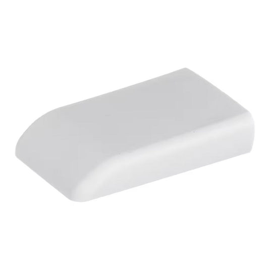 Whirlpool Refrigerator & Freezer Handle Trim (White) - WPW10672338, Replaces: W10672338