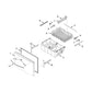 Whirlpool Refrigerator & Freezer Freezer Door Gasket (Gray) - WPW10714545, Replaces: W10164045