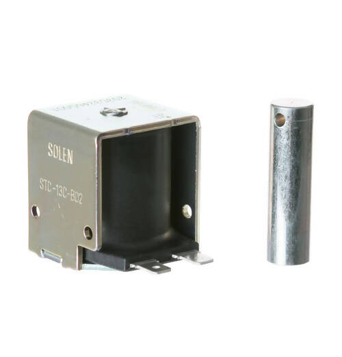 GE Refrigerator Refrigerator Ice Dispenser Solenoid - WR01F00328, Replaces: WR02X13138