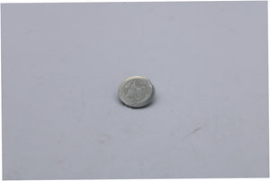GE Dishwasher Nameplate (Chrome) - WR04X29375, Replaces: WR02X45685