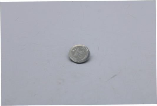 GE Dishwasher Nameplate (Chrome) - WR04X29375, Replaces: WR02X45685