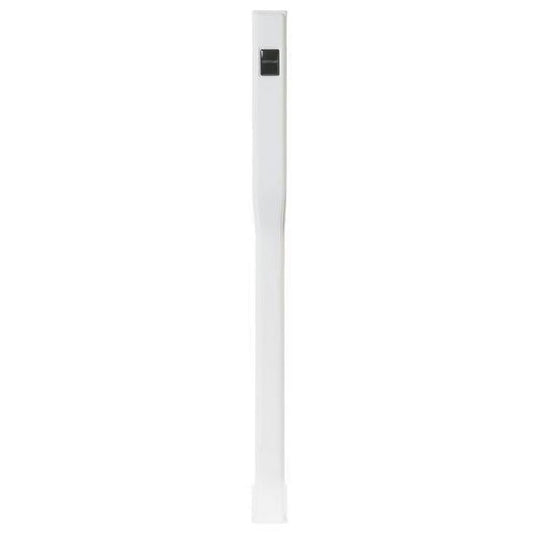 GE Refrigerator & Freezer Freezer Door Handle (White) - WR12X10966, Replaces: WR12X10057