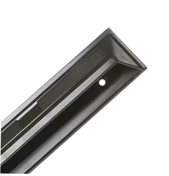 GE Refrigerator & Freezer Door Handle (Black) - WR12X10985