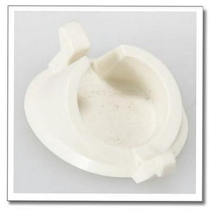 GE Refrigerator Door Handle Kit (Bisque) - WR12X22184, Replaces: WR12X11012