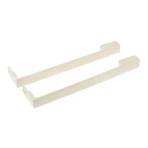 GE Refrigerator Refrigerator Door Handle Set (Bisque) - WR12X48766, Replaces: WR12X21187