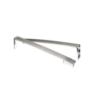 Ensemble de poignées pour réfrigérateur et congélateur GE (acier inoxydable) - WR12X34550, remplace : WR12X21383