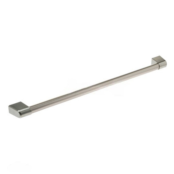 GE Refrigerator & Freezer Handle (Brushed Stainless) - WR12X40046, Replaces: WR12X31929
