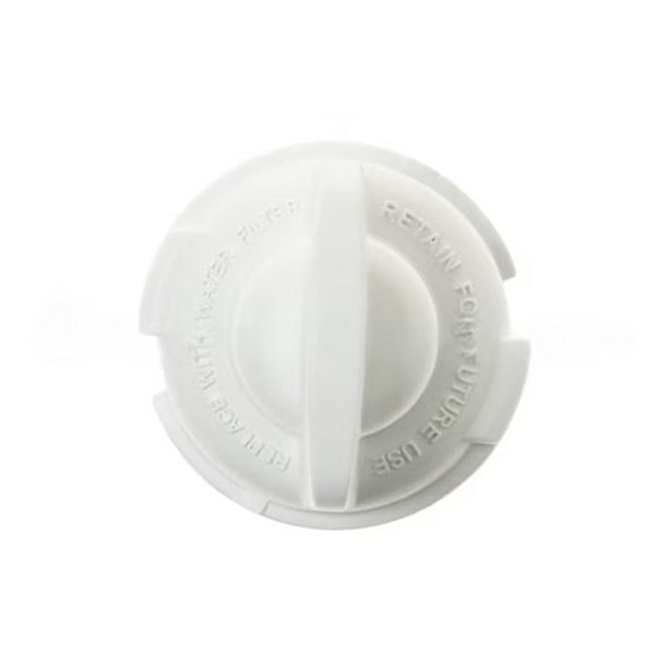 GE Refrigerator & Freezer Water Filter Bypass Plug - WR17X22064, Replaces: WR02X12343