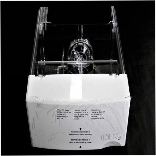GE Refrigerator & Freezer Ice Bucket & Auger Assembly - WR17X24426, Replaces: WR29X42448