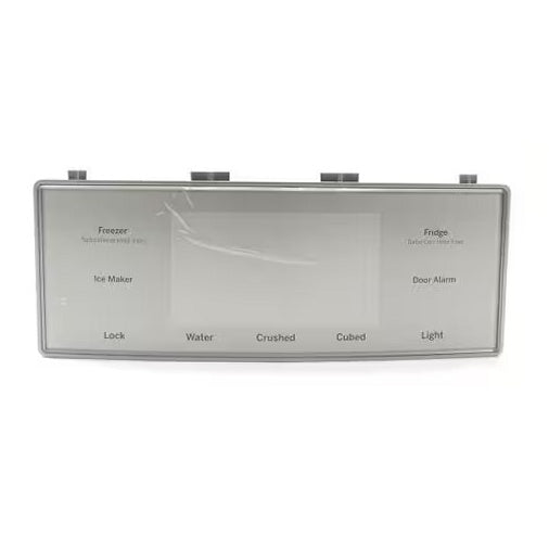 GE Refrigerator & Freezer Touchpad (Stainless) - WR17X26326, Replaces: WR17X23734