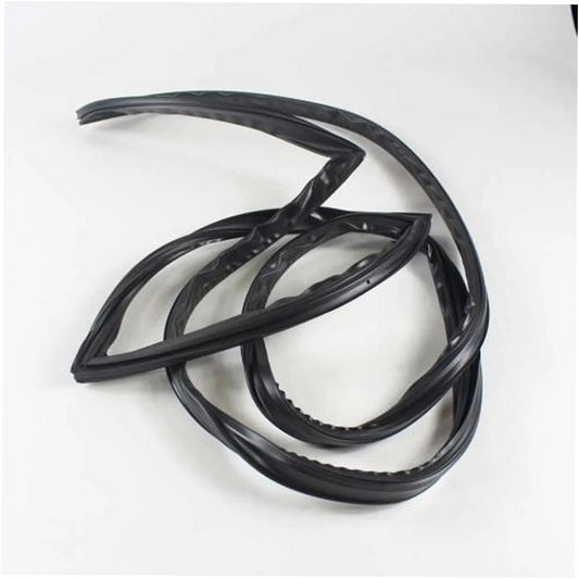 GE Refrigerator & Freezer Fresh Food Door Gasket (Black) - WR24X20456, Replaces: WR24X10071