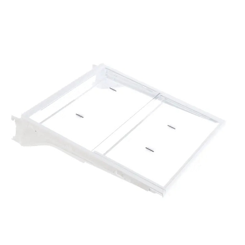 GE Refrigerator & Freezer Tuckaway Shelf Assembly - WR32X23649, Replaces: WR32X10873