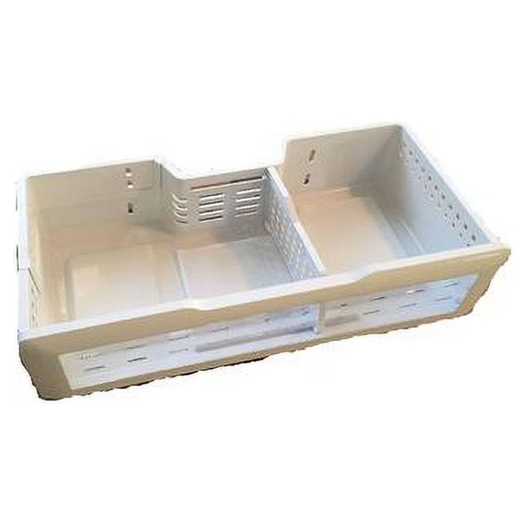 GE Refrigerator & Freezer Freezer Basket & Glides - WR32X26450, Replaces: WR32X23045