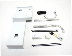 GE Refrigerator Fill Tube Bracket & Flange - WG03F02384, Replaces: WR49X10093