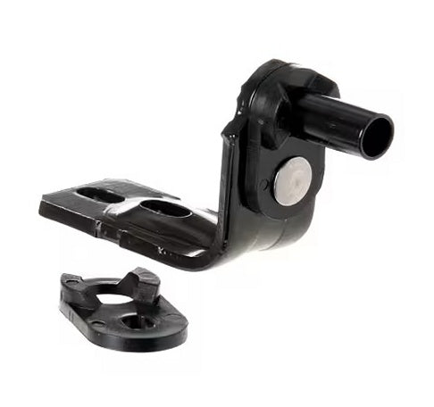 GE Refrigerator & Freezer Bottom Door Hinge and Closing Cam - WR49X5124, Replaces: WR13X0510