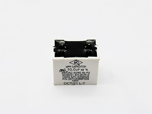 GE Refrigerator Run Capacitor - WR55X33686 Replaces: WR55X31518