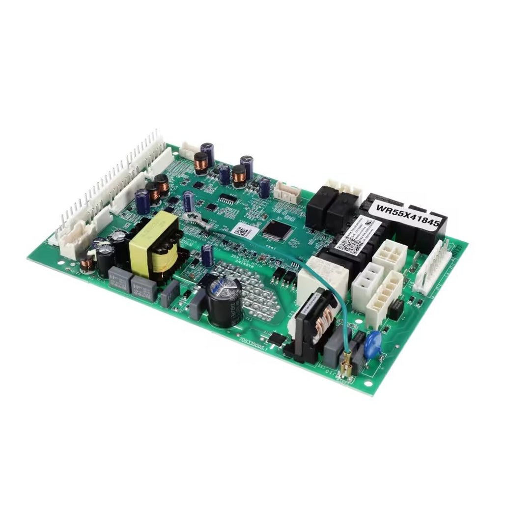 GE Refrigerator & Freezer Main Control Board - WR55X41845, Replaces: WR55X25717