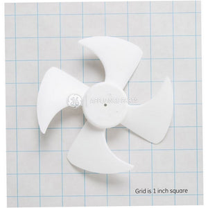 GE Refrigerator Condenser Motor Fan Blade - WR60X10207, Replaces: WR60X10088