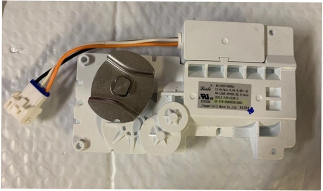 GE Refrigerator & Freezer Auger Motor/Cover Assembly - WR60X39276, Replaces: WR60X39265