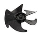 GE Refrigerator Refrigerator Evaporator Fan Blade (Freezer) - WR60X46086, Replaces: WR60X10047