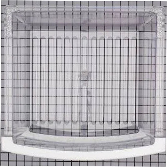 GE Refrigerator & Freezer Middle Drawer Assembly - WR71X38328, Replaces: WR32X10343