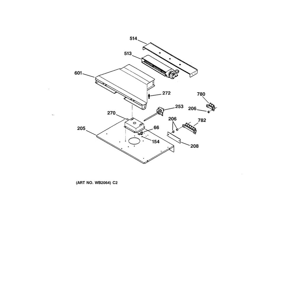 GE Range, Oven & Cooktop Range Surface Element Terminal Block - WS01F00759