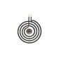 GE Range Coil Surface Element  - WS01F04016