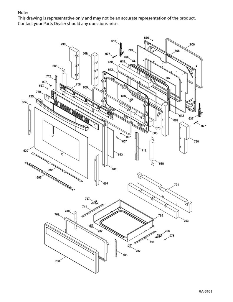 GE Range, Oven & Cooktop Range Radiant Cooktop Main Wire Harness - WS01F07839