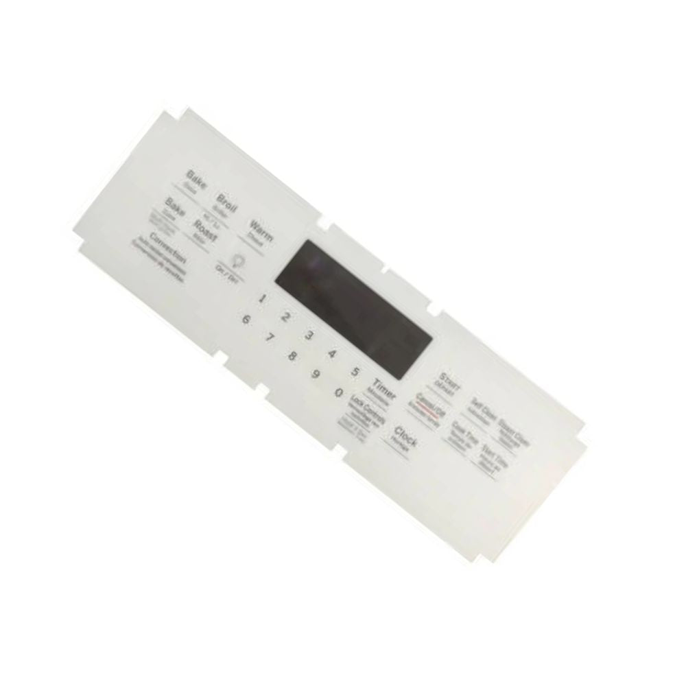 GE Range Oven Control Overlay - WS01F09123