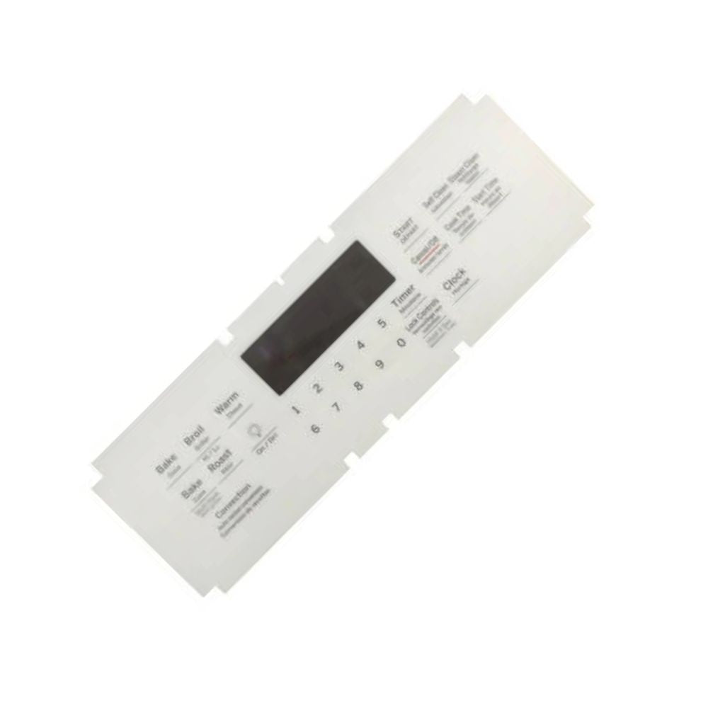 GE Range Oven Control Overlay - WS01F09123